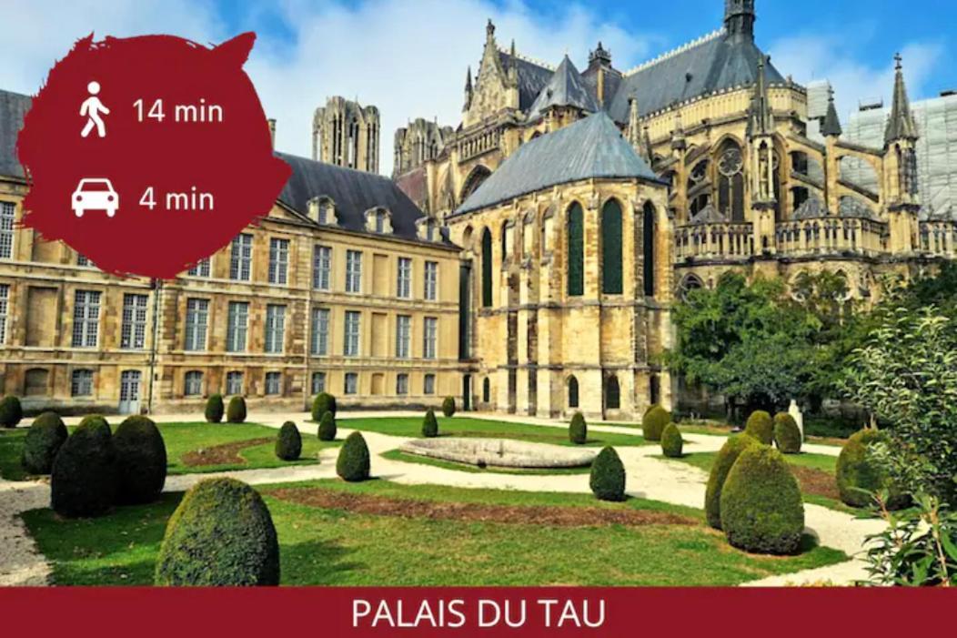 Cocon Luxe - Sauna & Balneo Au Coeur De Reims Exterior foto